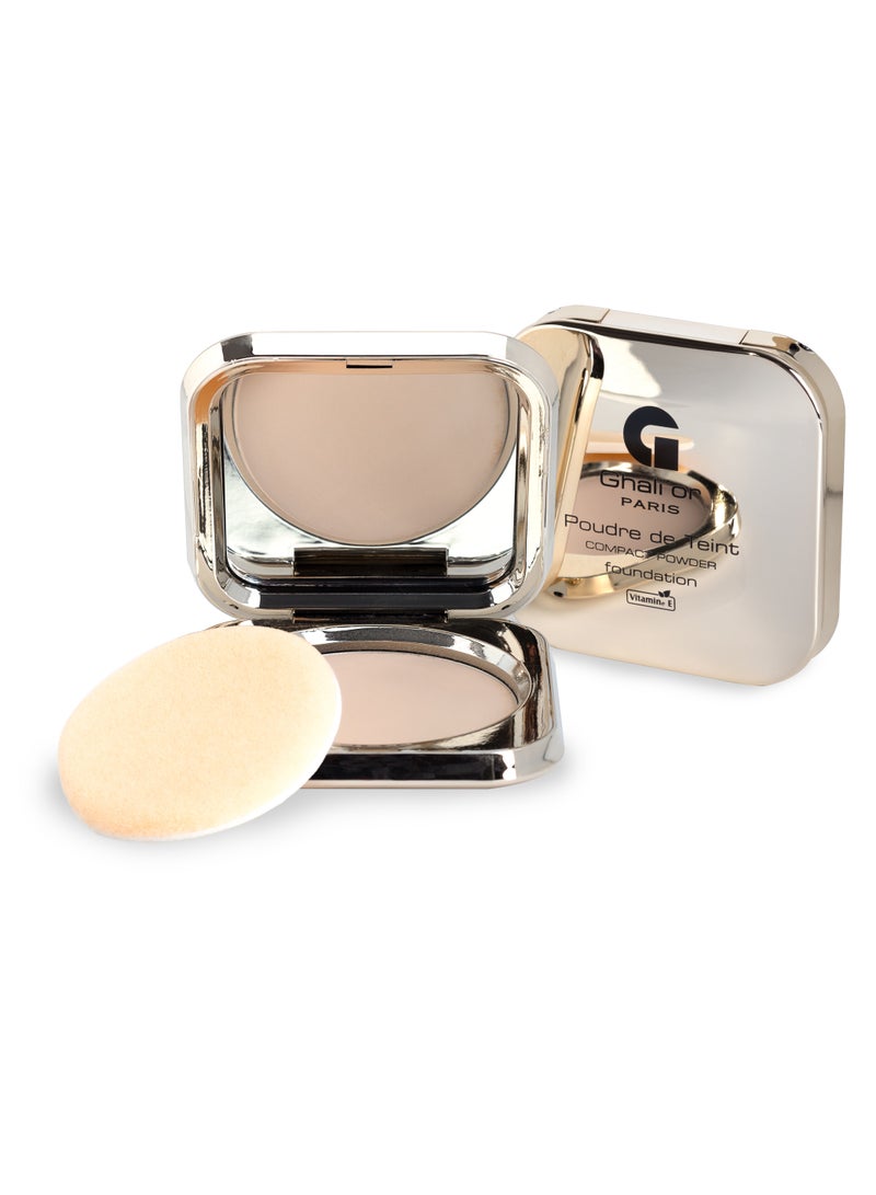 Ghalior_Paris Compact powder Beige Natural  N°P53 - Image 2