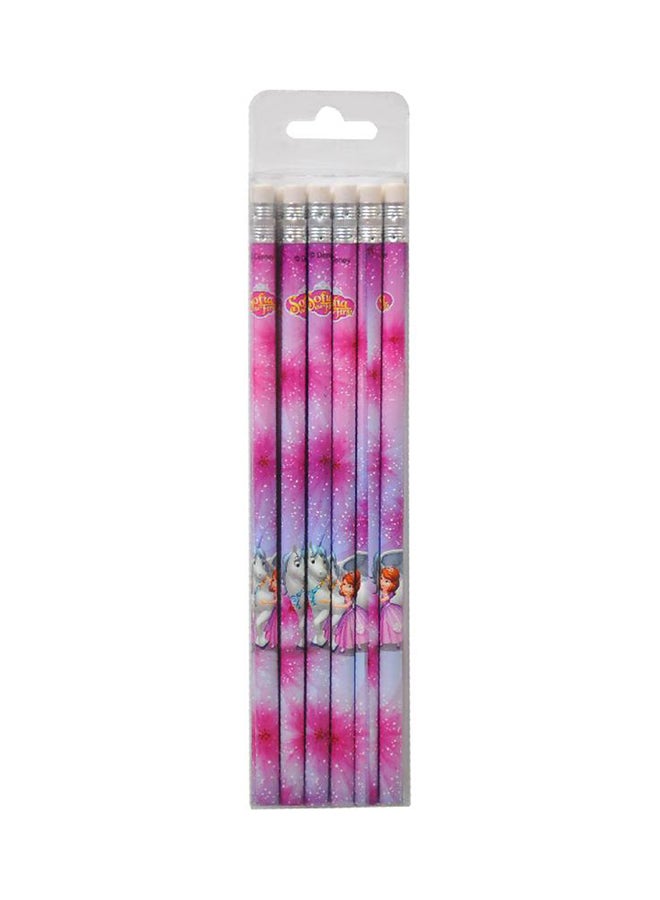 12-Piece Sofia The First Royal Dreams Pencil Set Multicolor