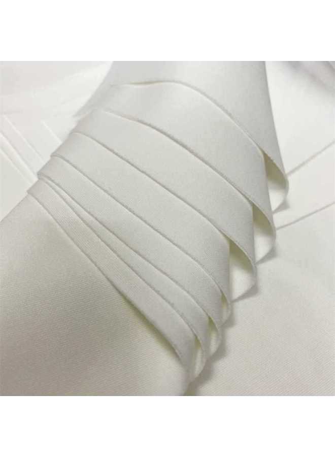 White Cake Mold Stainless Steel Ring High Elastic Steamer Cloth Drawer Cloth Water Tower Cake Rice Cake Bubble Cake Rice Steamed Bread Non-stick Cloth-Size:Steamed Cloth 40 * 40CM (1 Piece)  - Image 3