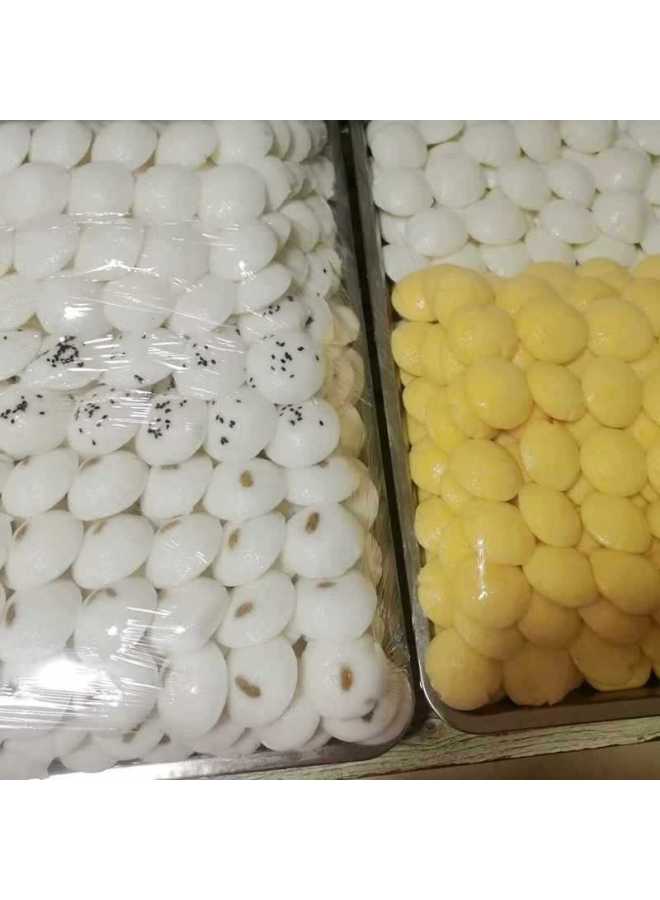 White Cake Mold Stainless Steel Ring High Elastic Steamer Cloth Drawer Cloth Water Tower Cake Rice Cake Bubble Cake Rice Steamed Bread Non-stick Cloth-Size:Steamed Cloth 40 * 40CM (1 Piece)  - Image 4