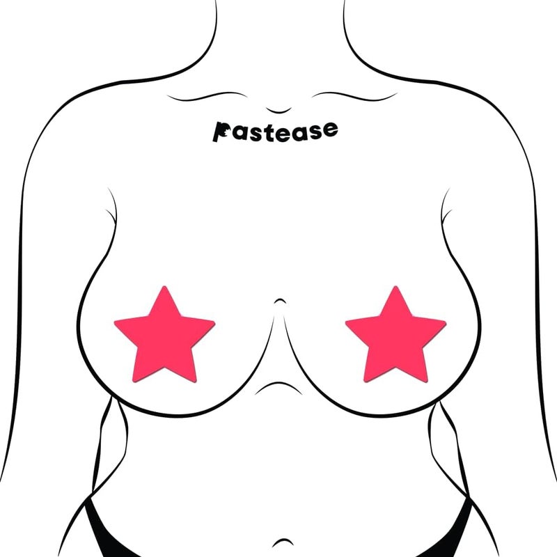 PASTEASE Store Glow in the Dark Pasties - Nipple Covers for Festivals, Parties, Raves, & Lingerie | Waterproof | Made in USA - Image 5