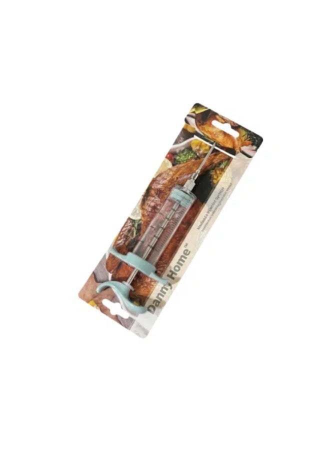 داني هوم حقنة داني هوم لتتبيل اللحوم 30 مل – حقنة لحوم من الفولاذ المقاوم للصدأ للدجاج والديك الرومي والشواء، حقنة لنكهة التتبيلات والصلصات - Image 3