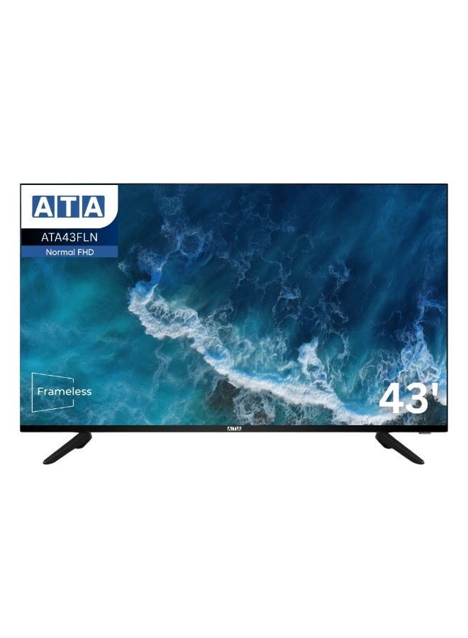 اي تي اي شاشة تلفزيون بدون إطار 43 بوصة FHD - Image 1