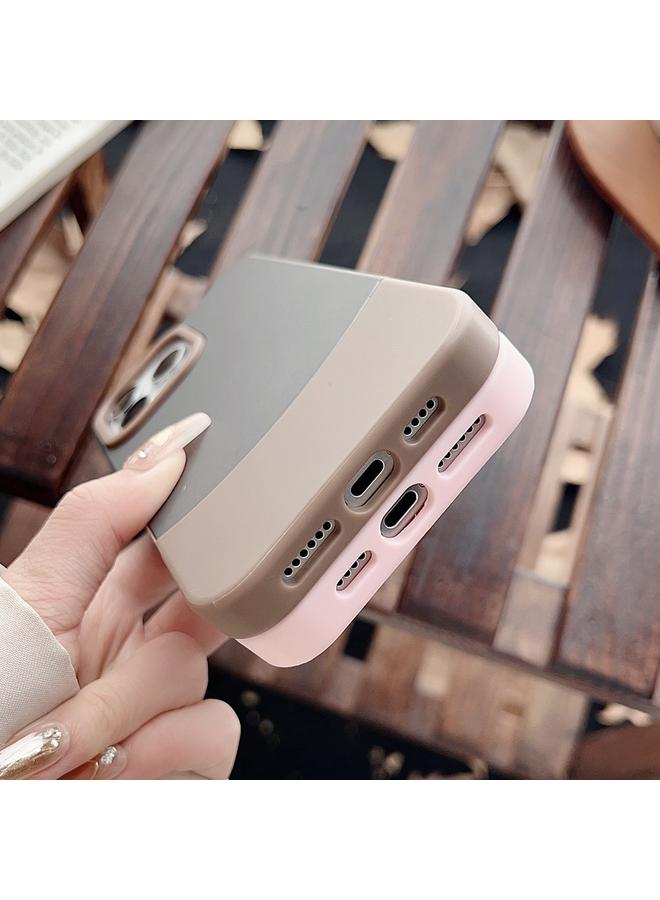 S-TOP Case For iPhone 16 Plus Color Contrast 2 in 1 Skin Feel PC Hybrid TPU Phone Case - Image 5