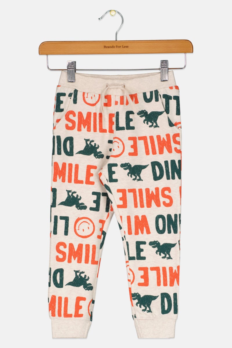 NAME IT Toddlers Boy Allover Print Jogger Pants, Multicolor - Image 1