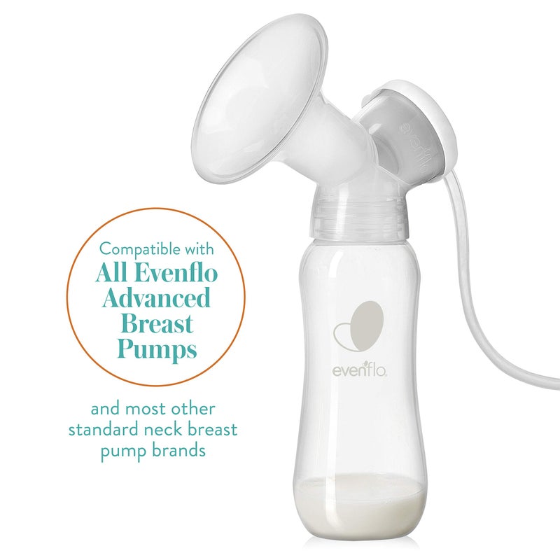 Evenflo Feeding زجاجات إيفن فلو للرضاعة المميزة بفتحة قياسية - مناسبة للأطفال حديثي الولادة والرضع - تم تطويرها بواسطة متخصصي تغذية الأطفال - 9 أونصات (عبوة من 6) - Image 5