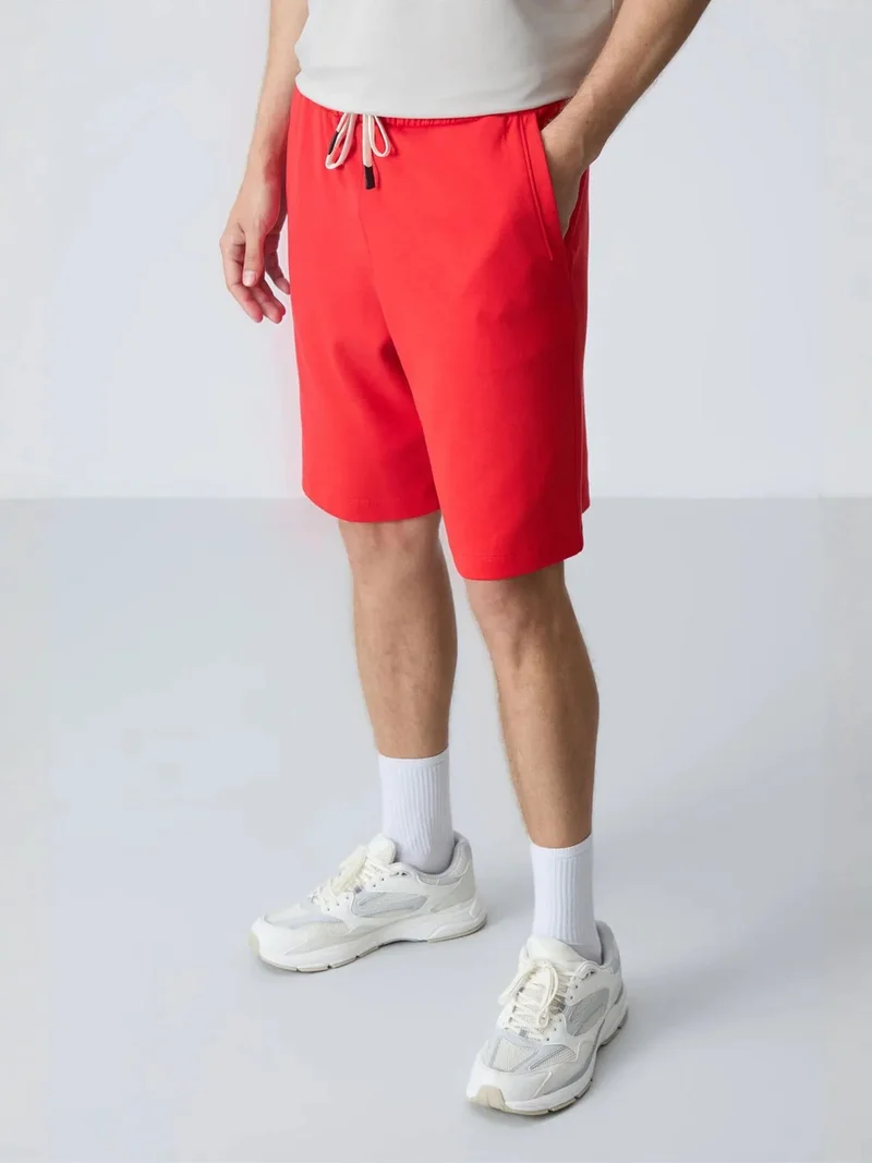 تومي لايف TOMMY Men's Cotton-Blend Sweat Shorts