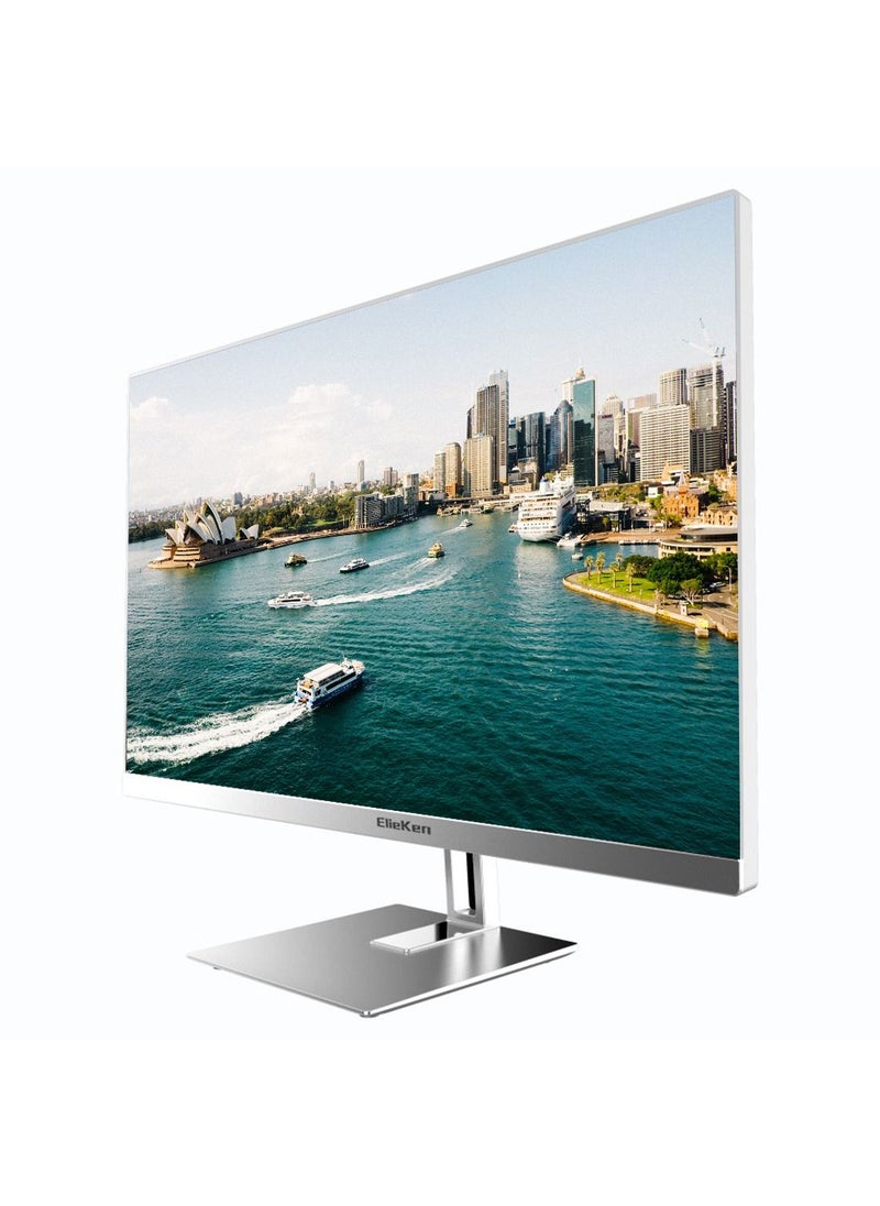 ElieKen - All In One Desktop With 23.8 Inch Full HD,‎Intel Core i5 3210M Processor,8 GB RAM,256 GB SSD,2.4Ghz +5.0Ghz Dual Band Wifi,Bluetooth 4.0, Windows 10 Home,White - Image 1