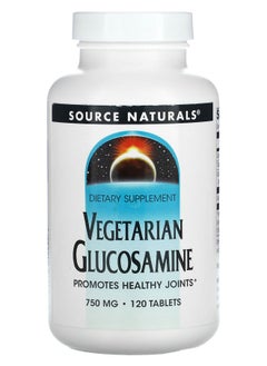 SOURCE NATURALS Vegetarian Glucosamine 750 mg 120 Tablets 