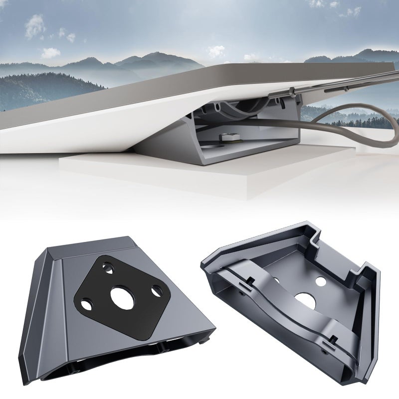 STARGEAR Starlink Mini Mount Mobility, Anti-Theft Car Starlink Mounting Kit Starlink Mini Accessories Starlink Roof Mount Internet Satellite Kit RV Trailer Yacht (Grey) - Image 1
