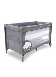 asalvo Travel Cot Smooth  - Clouds 