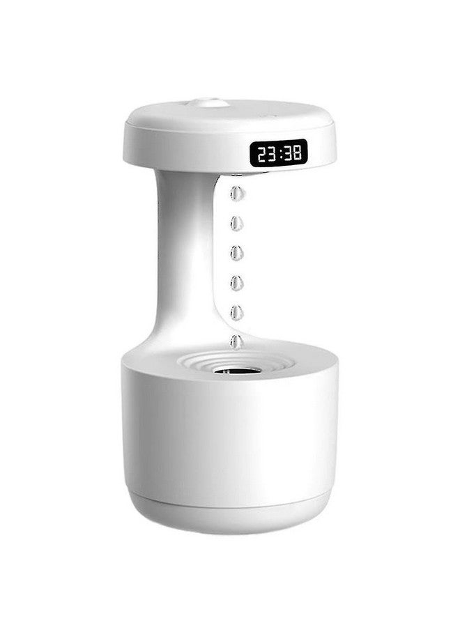 ARTEK Artek Humidity Diffuser Anti-Gravity Water Drop Design With Sound For Room With 24Hrs Led Display For Moisture Humidity Top-Rated Cool Mist Humidifiers, 800 ML  - Image 1