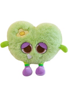 23 CM Cute Monsters Plush Toy Soft Stuffed Cartoon Doll For Girls And Boys All Ages Gift（Green）