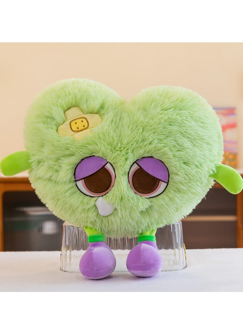Generic - 23 CM Cute Monsters Plush Toy Soft Stuffed Cartoon Doll For Girls And Boys All Ages Gift（Green） - Image 1
