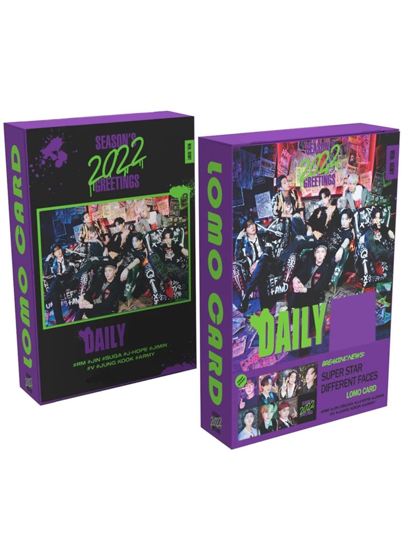 SCIENISH SCIENISH Kpop Lomo Card Set 54 Posters with Photo Card Case (BTS3)  - Image 4