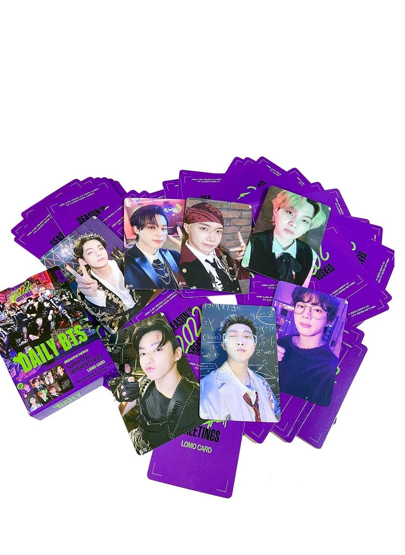 SCIENISH SCIENISH Kpop Lomo Card Set 54 Posters with Photo Card Case (BTS3)  - Image 3