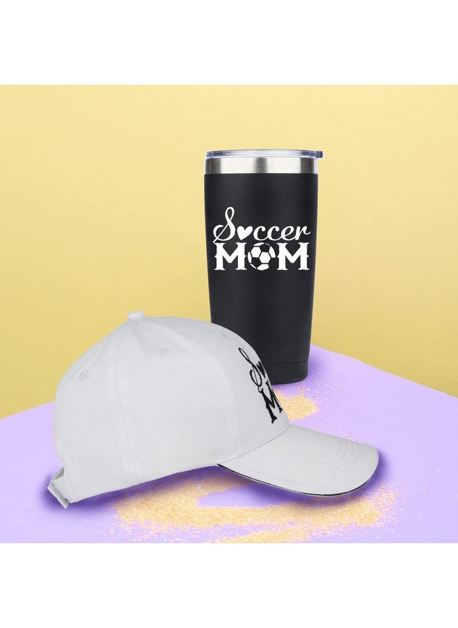VeryMerryMakering - Soccer Mom Soccer Mom Hat Soccer Mom Costume Soccer Mom Gifts Soccer Mom Tumbler Soccer Mom Cap Soccer Mom Baseball Cap Soccer Mom Hat For Women - Image 1