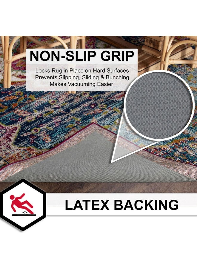 Mohawk Home 8 x 10 1/8 Low Profile Non Slip Rug Pad Felt + Rubber Gripper, Great For High Traffic Areas -Safe For All Floors - Image 3