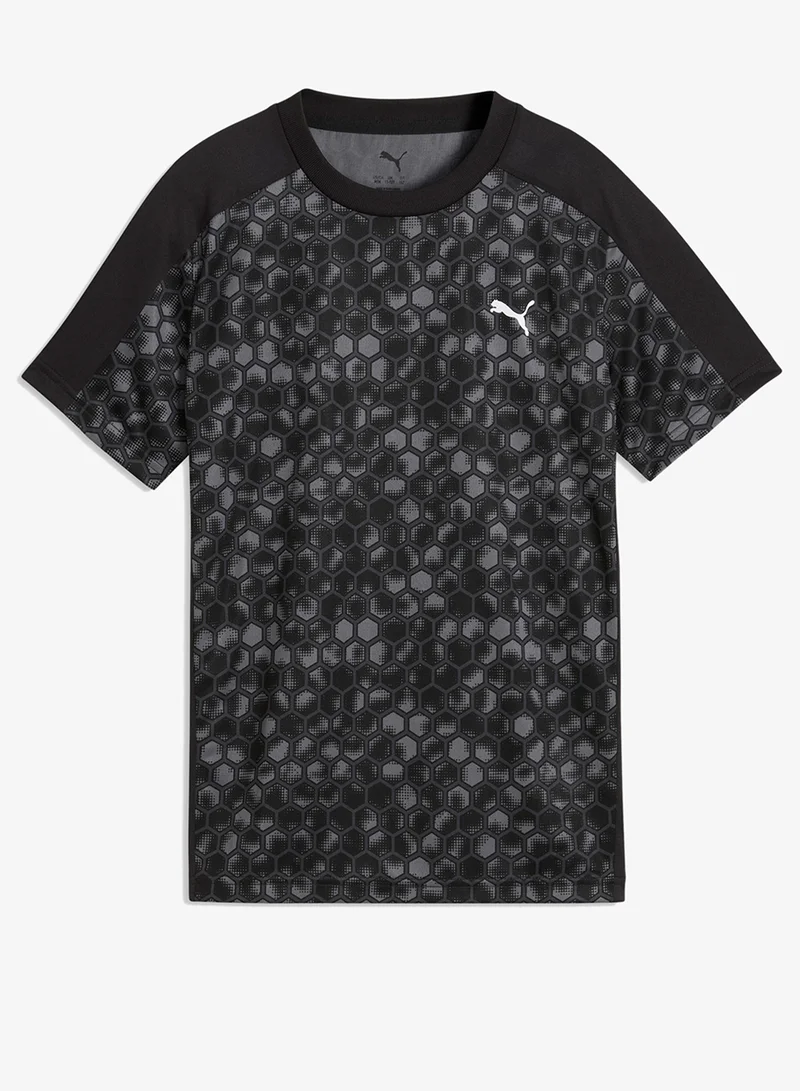 Puma PUMA Black Youth Tad Essential Aop T-Shirt  | Best Price UAE
