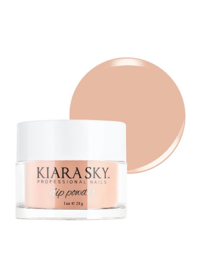Kiara Sky Long Lasting Nail Dip Powder Nude Tones 1 oz, Creme De nude - Image 1