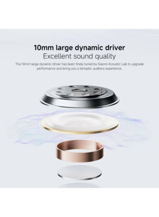 JAJEEK Buds 6 Play Wireless Bluetooth Earbuds | Hi-Fi Sound & Deep Bass | Noise Cancelling In-Ear Headphones with Mic | Touch Control, Waterproof, Fast Charging & 36H Playtime – White - Image 5