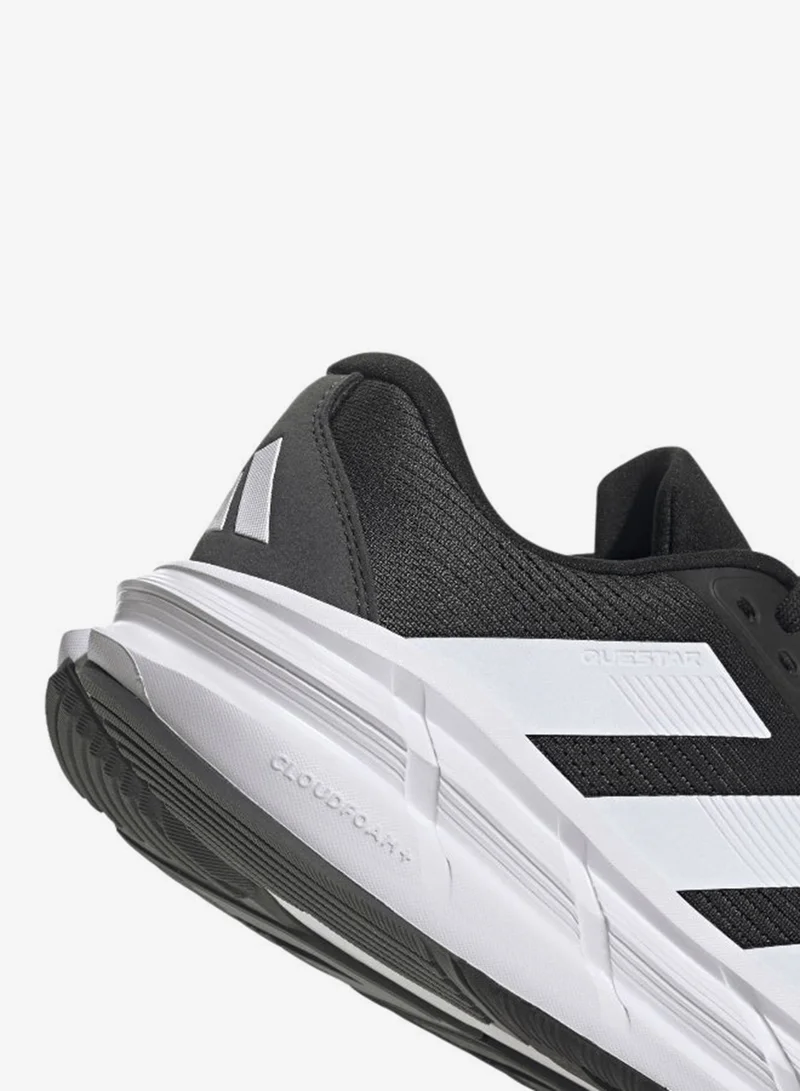 Adidas CBLACK/FTWWHT/CARBON Questar 3 Running Shoes for Men | Best Price UAE