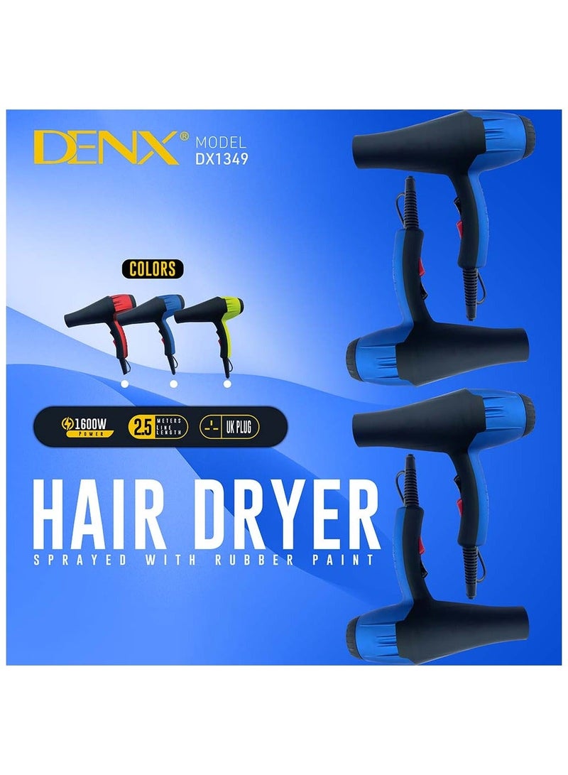 دينكس مجفف شعر Dynex طويل الأمد منخفض الضوضاء ومحرك تيار متردد احترافي مع كابل طويل للغاية وفلتر سحب هواء قابل للإزالة والغسل - Image 2