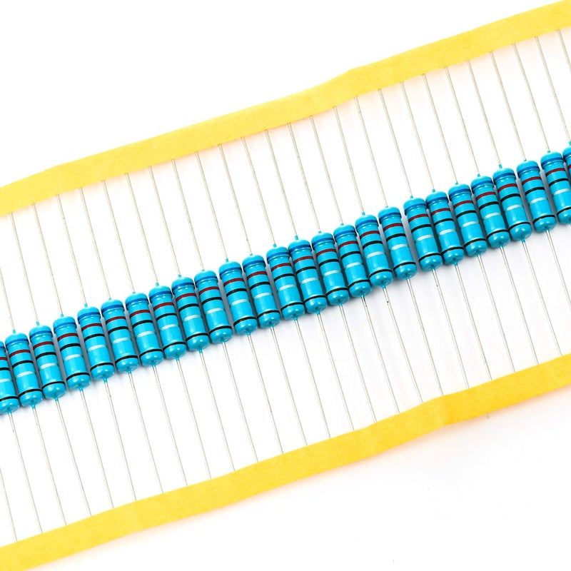 CHANZON 30pcs 2W 6.2 Ω ohm 6r2 Metal Film Fixed Resistor 0.01 ±1% Tolerance 6.2R MF Through Hole Resistors Current Limiting Rohs Certificated - Image 4