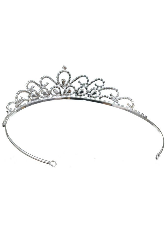 SAMKY Wedding Bridal Headpiece Tiara Crown With Rhinestone Crystal Bride'S Hair Accessories - Image 3