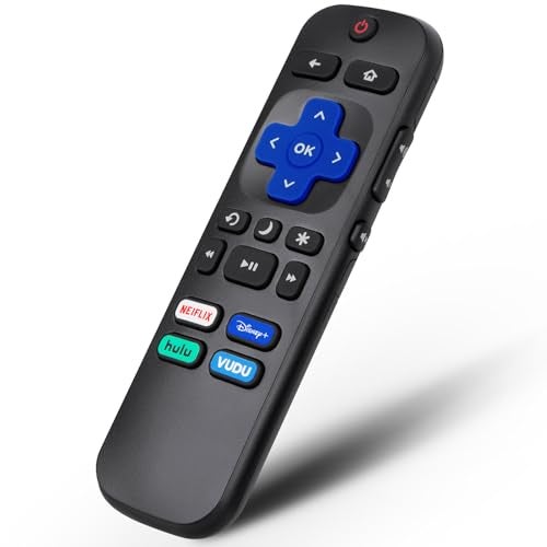 EWO'S Remote Control for Hisense-TCL-Onn-Sharp-Philips-Westinghouse-Insignia-Element Roku TV Remote Replacement - Image 1