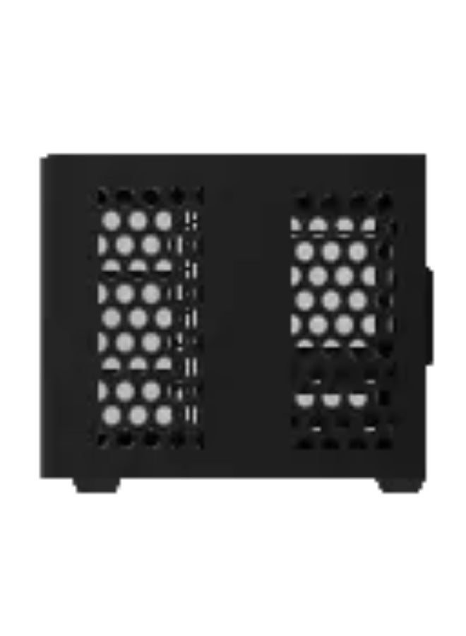تورتوكس كيس كمبيوتر للألعاب TORTOX CURVO V2 أسود ATX Mid-Tower مع زجاج مقسى و 7 مراوح ARGB - Image 4