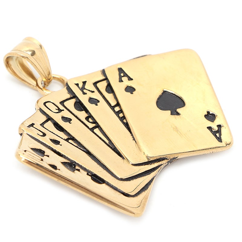 Zipper Repair Pulls Titanium Steel Poker Shaped Pendants Clothes Accessories for Elder Golden - Image 5