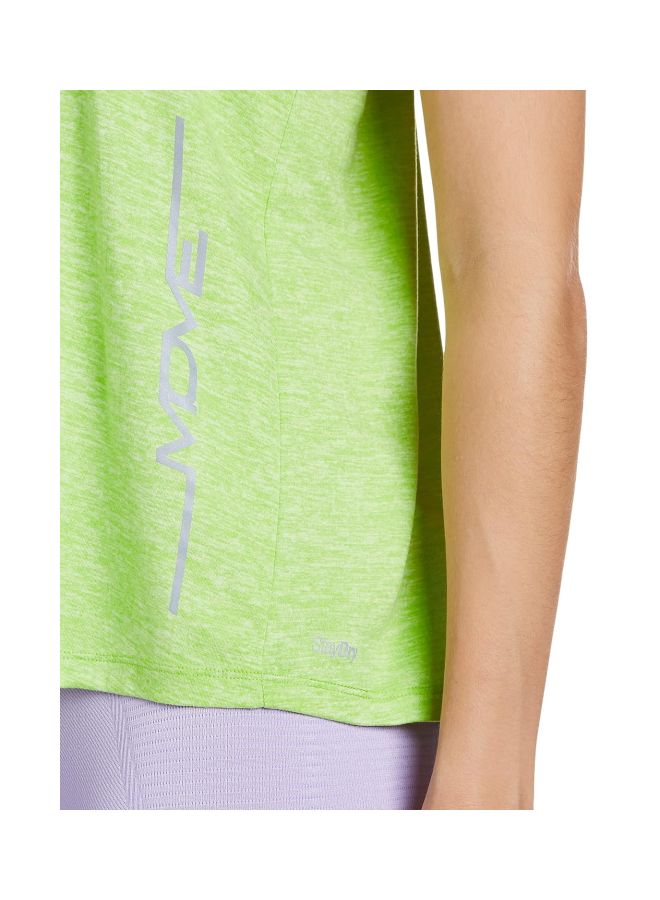 JOCKEY Women Relaxed Fit Polyester Racerback Tank Top - Image 4