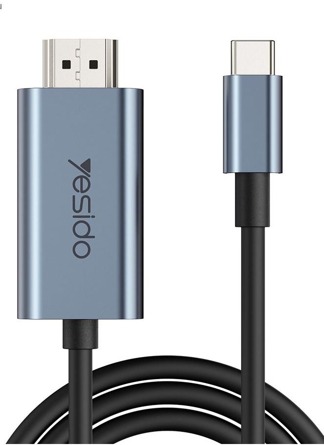يسيدو كيبل تايب سي الى اتش دي  عالي الجوده Type-c to HDMI 4K  - Image 1