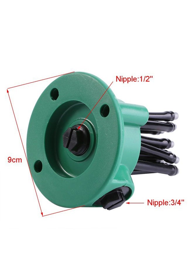 Haofy Noodlehead Sprinkler, 2Pcs Garden Plants Vegetable Adjustable Watering Sprinkler Multi use Lawn Irrigation System - Image 2