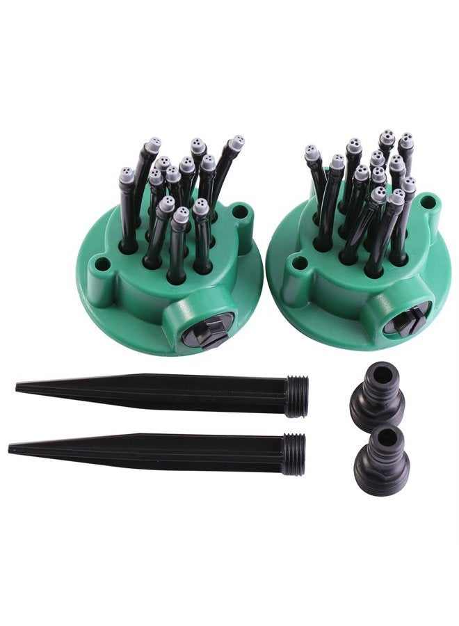 Haofy Noodlehead Sprinkler, 2Pcs Garden Plants Vegetable Adjustable Watering Sprinkler Multi use Lawn Irrigation System - Image 1