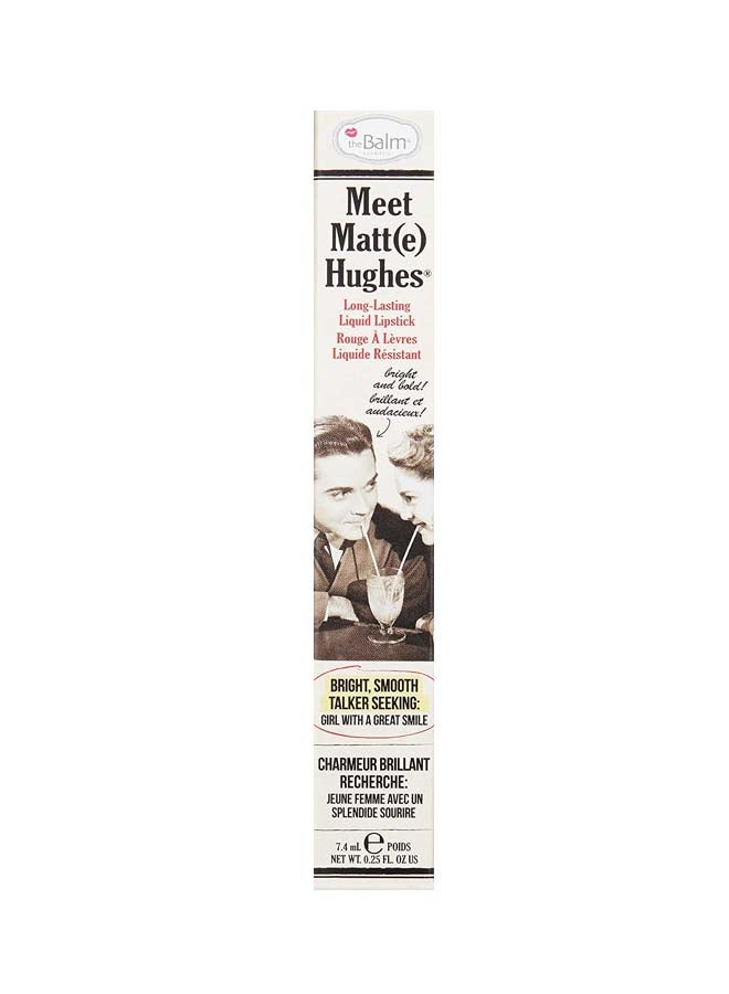 theBalm Meet Matte Hughes Liquid Lipstick Trustworthy - Image 3