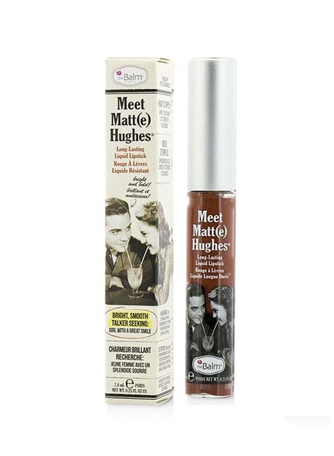 theBalm Meet Matte Hughes Liquid Lipstick Trustworthy - Image 2