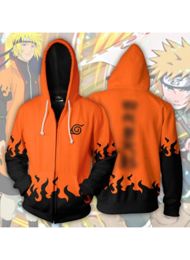 KUYING New NARUTO Zipper Casual Cardigan Jacket  - Image 1