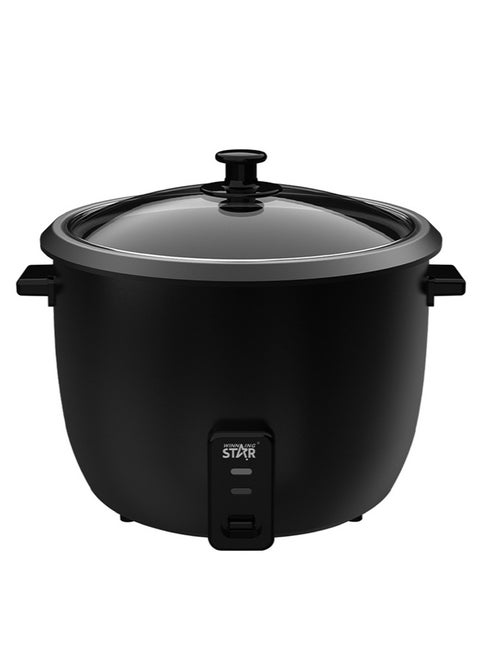 Rice Cooker with Removable Nonstick Pot, Keep Warm Function & Recipe Guide, 700W 1.8L One Touch for Soups, Stews, Grains & Oatmeal