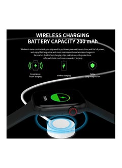 Generic WS10-3 MAX Smartwatch Call Waterproof Wireless Charging Fitness With 5 Strap Silver  - Image 2