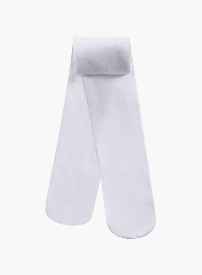 Little Missy Girls Tights with Elasticated Waistband - Set of 2 - Image 2