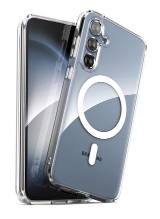 Samsung Galaxy S23 FE Clear Magnetic Cover | Mag Safe Compatible | Hybrid Protective Clear Hard Back Case | Shockproof Frame Edge Bumper | Slim Transparent Case for Samsung Galaxy S23 FE - pzsku/ZFA8417B9A9F892E26393Z/45/_/1715020512/e1d04cad-6816-4586-86d3-d87162d8a8e7