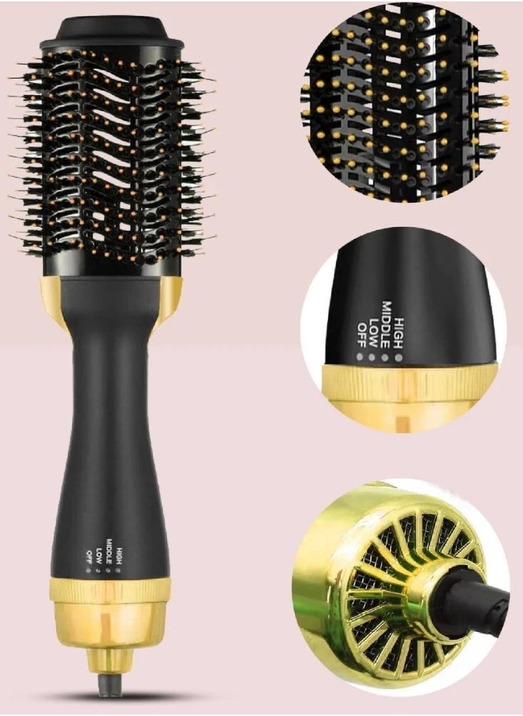 ELTRAZONE One-Step Hair Dryer & Volumizer - Powerful Blow Dryer Brush for Quick Drying, Styling, and Volumizing – Lightweight Design with Ionic Technology, Multiple Heat Settings, Anti-Frizz for Smooth, Shiny Hair – Perfect for All Hair Types and Salon Results at Home - Image 2
