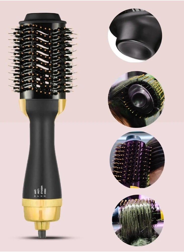 ELTRAZONE One-Step Hair Dryer & Volumizer - Powerful Blow Dryer Brush for Quick Drying, Styling, and Volumizing – Lightweight Design with Ionic Technology, Multiple Heat Settings, Anti-Frizz for Smooth, Shiny Hair – Perfect for All Hair Types and Salon Results at Home - Image 3