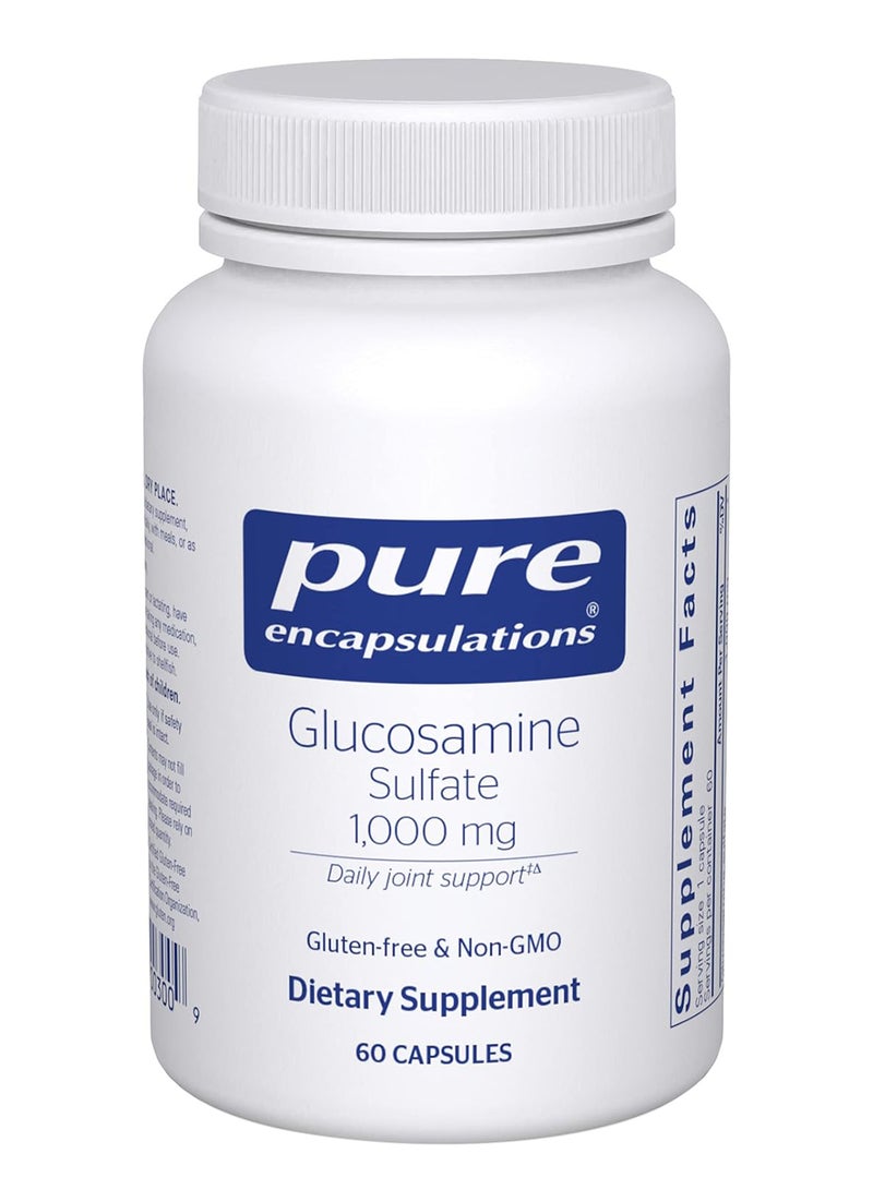 Pure Encapsulations Glucosamine Sulfate 1000 Mg 60 Capsules - Image 1