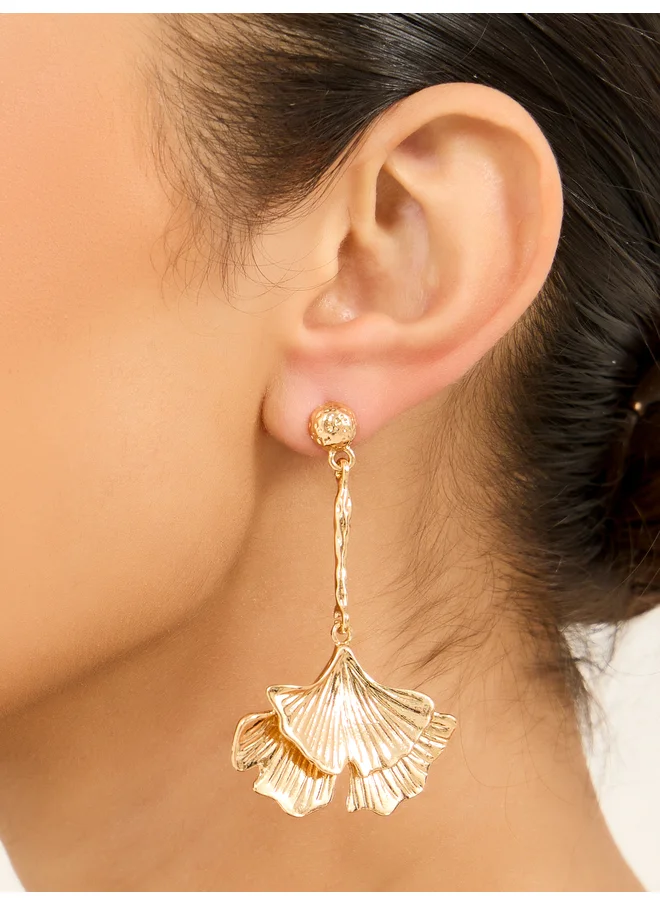 ستايلي Styli Leaf Dangle Earrings