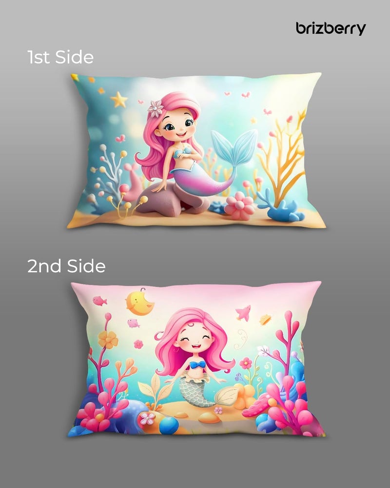 Brizberry ® Kids Pillow Cushion with Super Soft Fabric | Animal & Cartoon Prints | 12x18 inches (Design 11) - Image 2