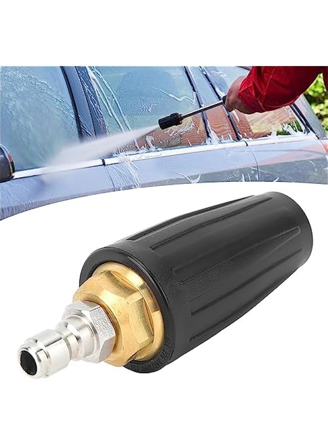 Zerodis Pressure Washer Turbo Nozzle 4000 PSI, 360° Rotating Spray Tips for Washer with 1/4in Quick Connector - Image 3