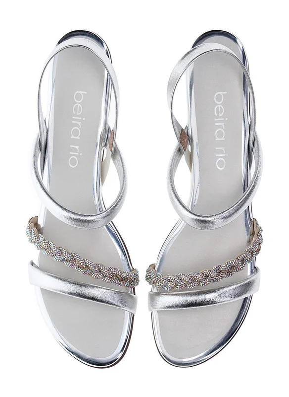 Beira Rio BEIRA RIO Flat sandals with Back strap For Ladies